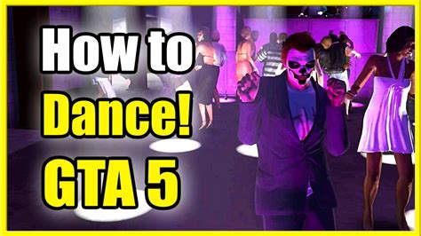 How To Dance Emote In GTA 5 Online Best Tutorial YouTube