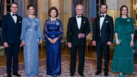 Cena De Gala En Suecia Los Looks De La Reina Silvia Y De Las Princesas