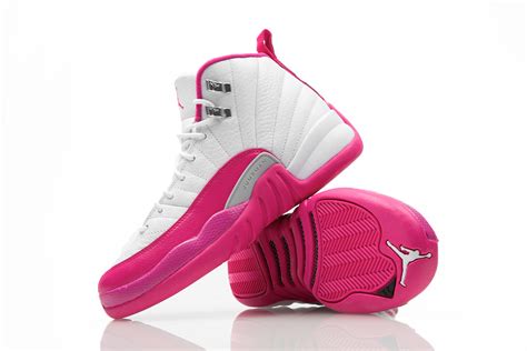 Air Jordan 12 GS White Dynamic Pink Release Date - Sneaker Bar Detroit