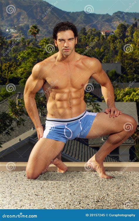 Male Underwear Model Royalty Free Stock Photo Image 20157245