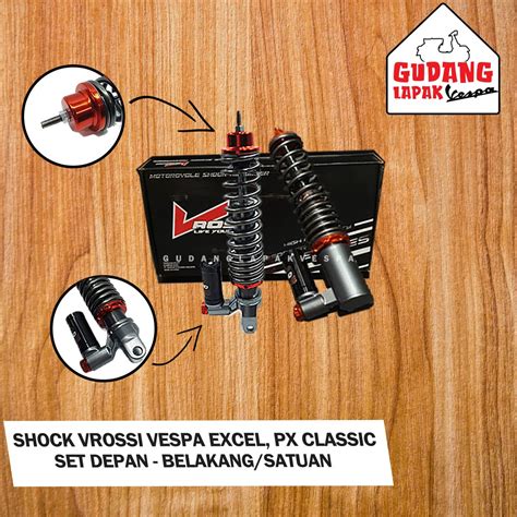 Jual Shockbreaker Tabung Vespa Px Excel Pxe Spartan VRossi Shopee