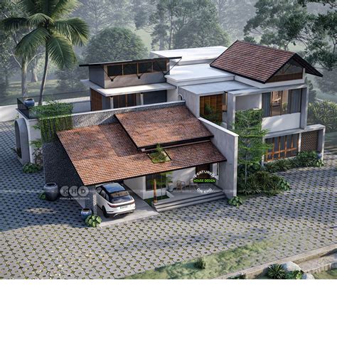 Ultra Modern Slanting Roof House Plan Sq Ft Artofit