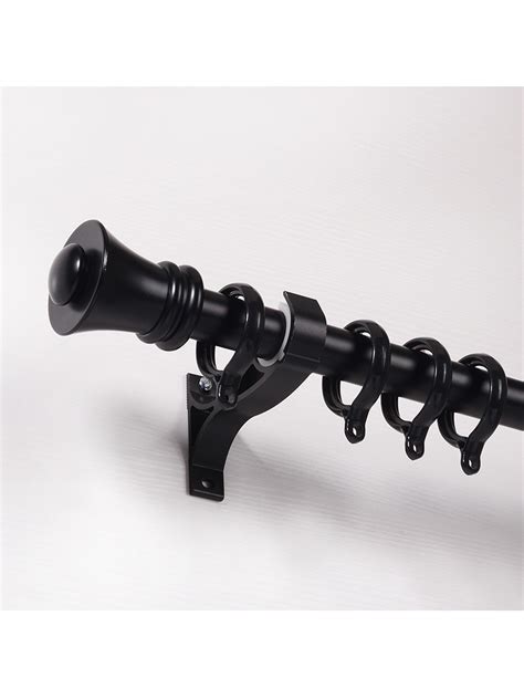 Qyr Mm Acropolis Aluminum Alloy Single Curtain Rod Set Custom