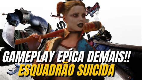 Saiu Gameplay De Esquadr O Suicida Est Incr Vel An Lise Opini O