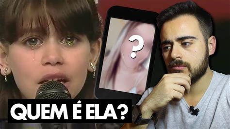 ELA CRESCEU QUEM É A MENINA QUE CHORA NO VÍDEO A VIDA QUE NÃO VIVI