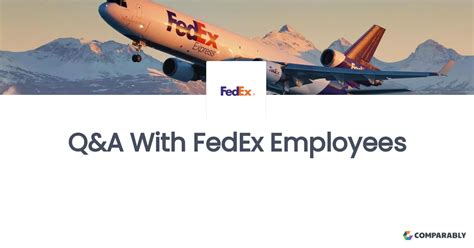 Working At FedEx - Ask a Question | Comparably