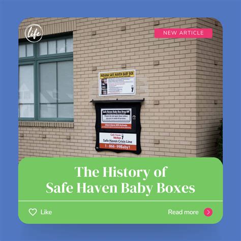 The History of Safe Haven Baby Boxes