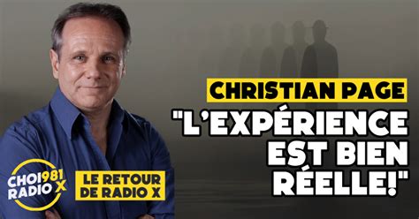 Christian Page Radio X