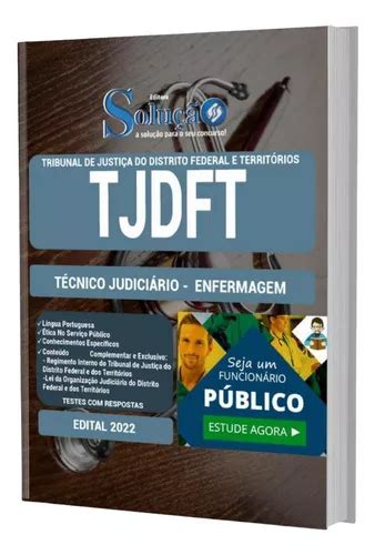 Apostila Concurso Tjdft T Cnico Judici Rio Enfermagem De