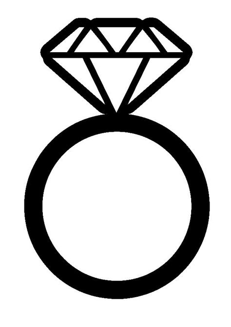 Engagement Ring Silhouette