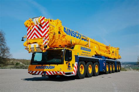 Ainscough Crane Hire Announces Landmark Addition To Fleet Following