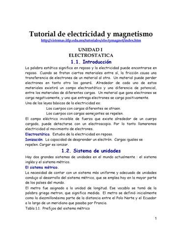 Tutorial Electricidad Y Magnetismo By Manuel Rejon Lechuga Issuu