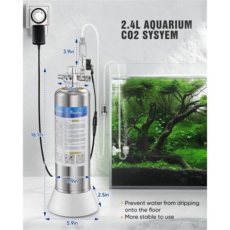 Pondon L Aquarium Co System Carbon Dioxide Generator Kit With