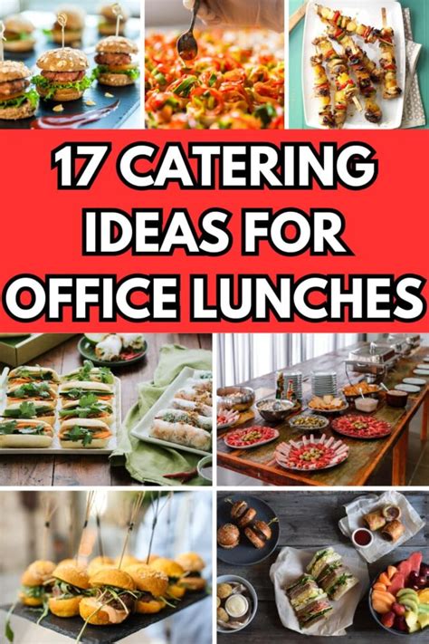 17 Catering Ideas for an Office Lunch - Happy Muncher