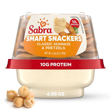 Sabra Snackers Classic Hummus With Pretzels Individual