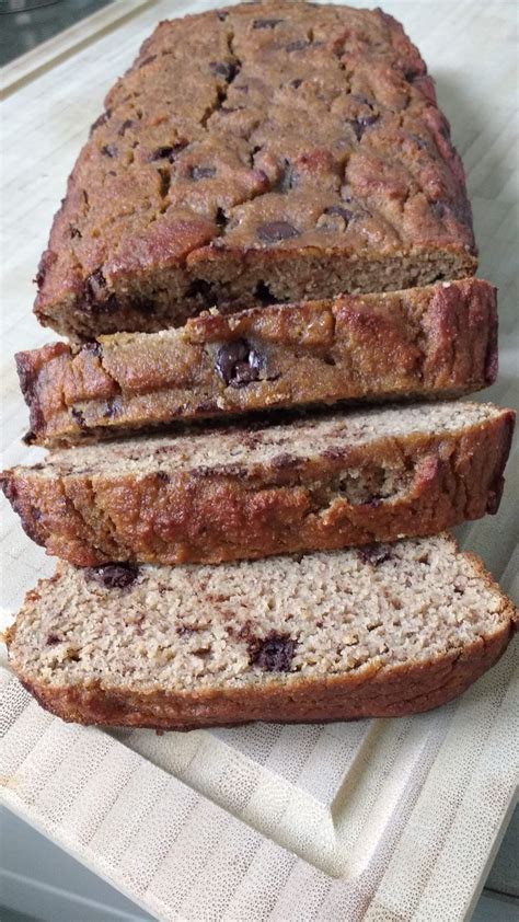 Chocolade Bananenbrood Met Kokosmeel En Zonder Toegevoegde Suiker