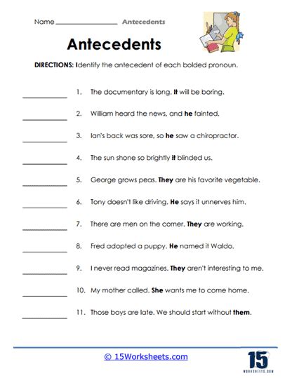 Antecedents Worksheets 15 Worksheets Worksheets Library