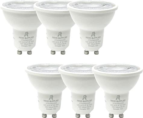 Rs Dimmable Gu10 Led Bulbs 5000k Day Light White Gu10 Led Bulbs 6w