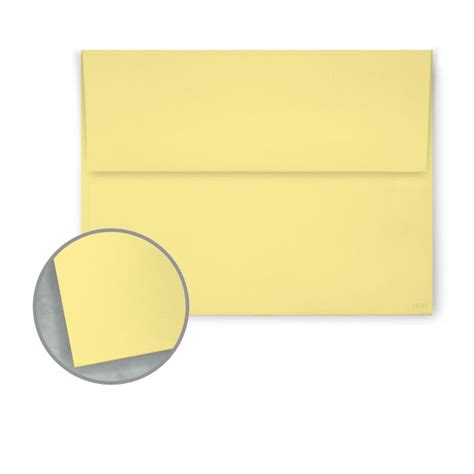 Lemon Drop Envelopes A6 4 3 4 X 6 1 2 70 Lb Text Vellum Pop Tone