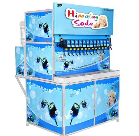 Soda Fountain Machine – 16+2 – Himalay Soda Fountain