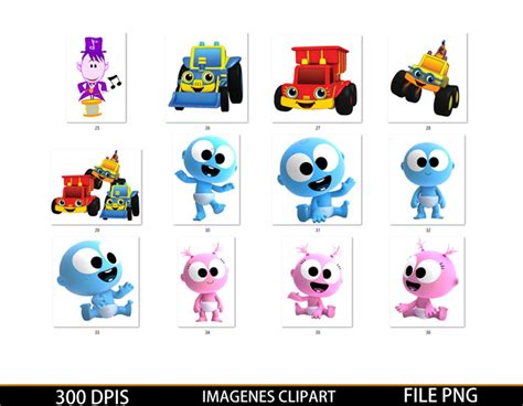 Googoo Gaagaa Babyfirst TV Party Birthday Images Png Goo Goo - Etsy