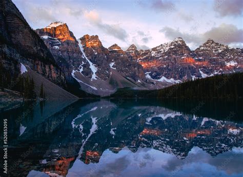 Moraine lake Stock Photo | Adobe Stock