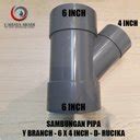 Jual FITTING PIPA RUCIKA Y BRANCH 6 X 4 INCH D Di Lapak CAHAYA