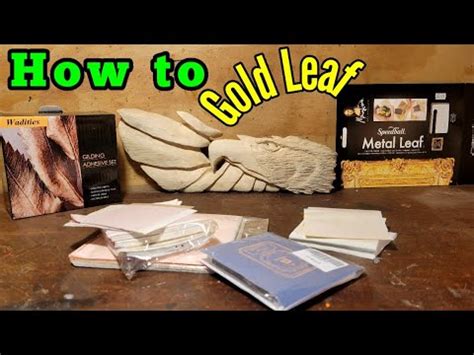 How To Gold Leaf Youtube