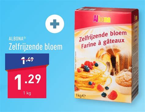 Albona Zelfrijzende Bloem 1kg Promotie Bij ALDI