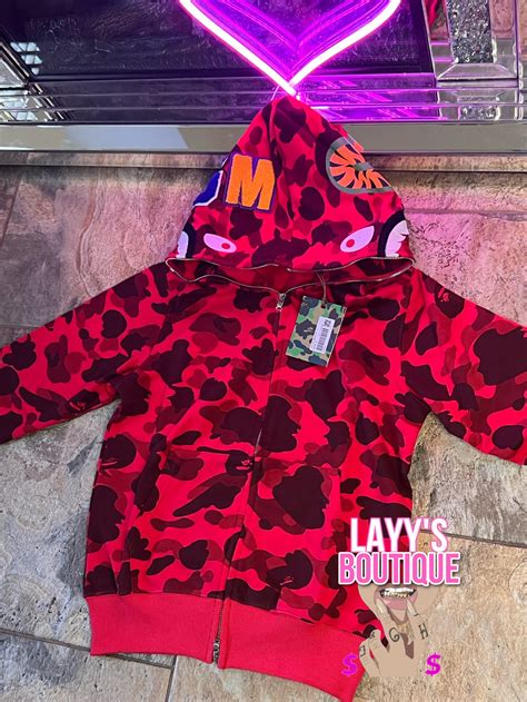 Colorful Bape Hoodies | Layys Closet