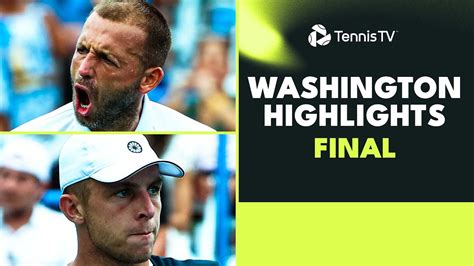 Dan Evans Faces Tallon Griekspoor | Washington 2023 Final Highlights ...