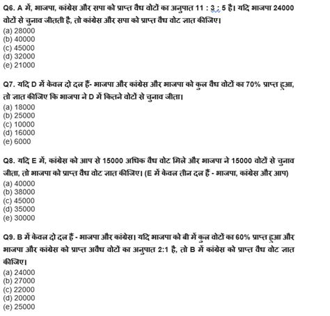 Sbi Clerk Prelims Th October Data Interpretation