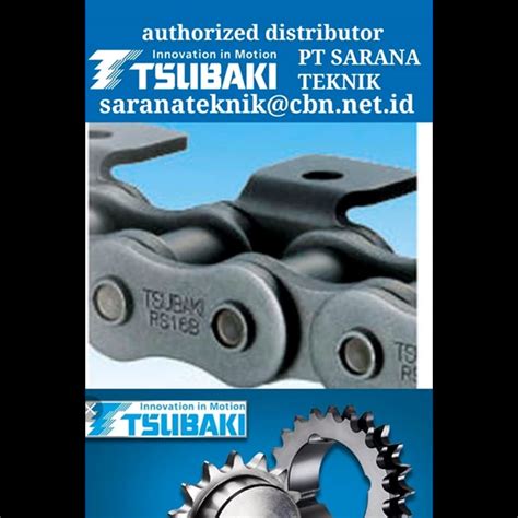 Jual TSUBAKI ROLLER CHAIN RS 80 RS 80 RS 100 PT SARANA TEKNIK Jakarta