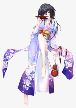 Download Png - Anime Female In Kimono Transparent PNG - 1200x1349 ...