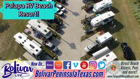 Palapa Rv Beach Resort Crystal Beach Texas Your Fall And Winter