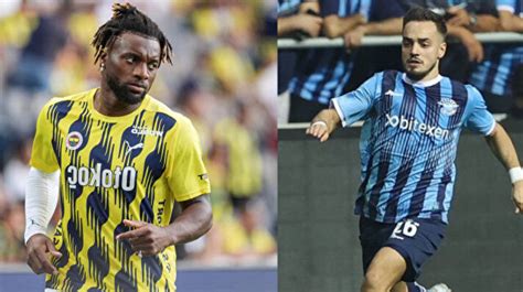 Fenerbahçe Adana Demirspor maç kadrosu ve muhtemel 11ler En