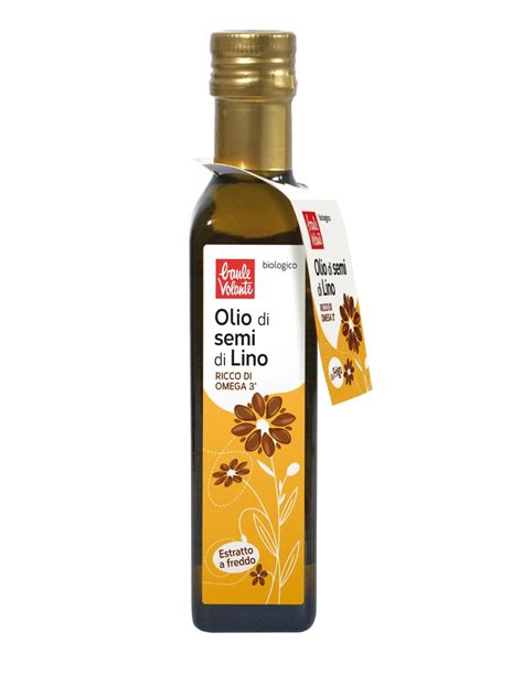 Olio Di Semi Di Lino 250 Ml Erboristeria Salus