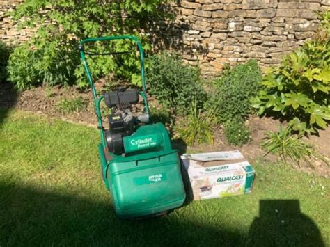 Qualcast Suffolk Punch Self Propelled Petrol Cylinder Lawnmower Ebay