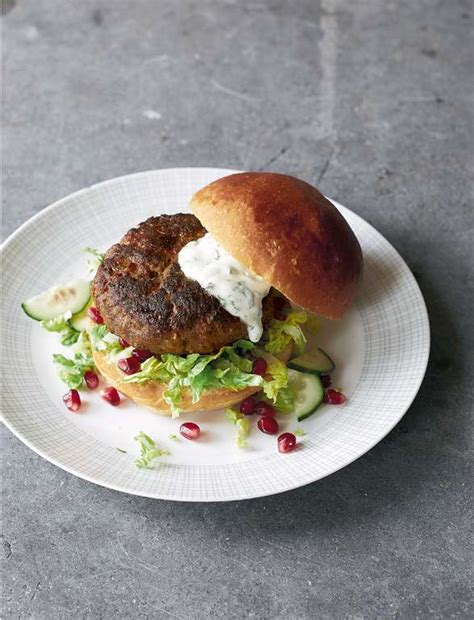 Moroccan Lamb Burgers With Mint Aïoli Recipe Britain S Best Home Cook