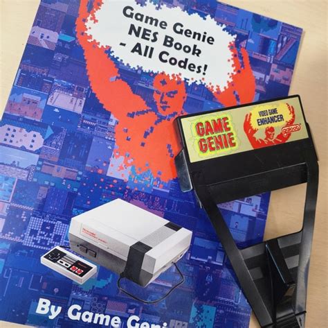 Nintendo Video Games And Consoles Original Nes Game Genie And Code