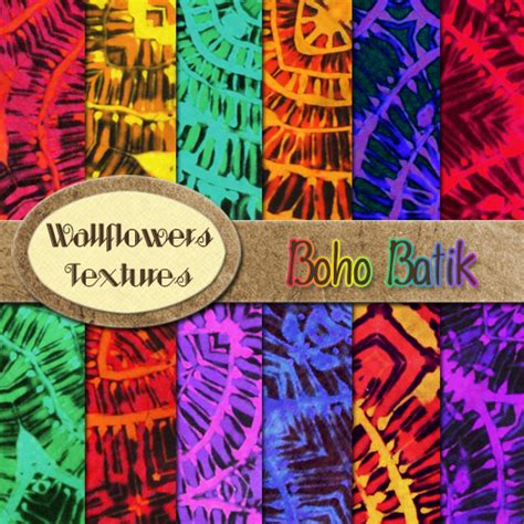 Second Life Marketplace Wallflowers Boho Batiks