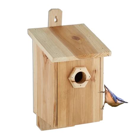 Nichoir En Bois Nid Pour Oiseaux Bo Te Pour M Sanges Maison Oiseaux