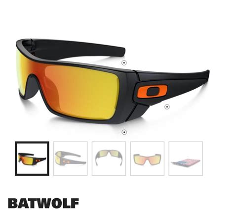 Oakley Batwolf Icons Replacement