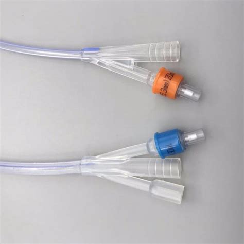 Disposable 3 Way Foley Catheter Silicone Foley Urethral Catheter Free