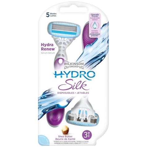 Wilkinson Sword Hydro Silk For Women Disposable Razors