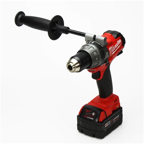 Milwaukee 2797-82 M18 FUEL 18V Cordless1/2 in. Hammer Drill & Impact ...