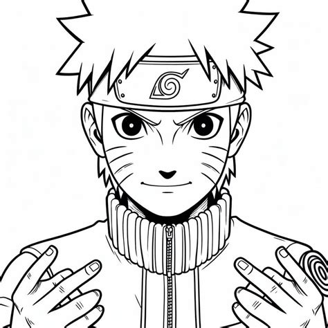 Coloriage Joyeux Naruto T L Charger Et Imprimer Gratuit Sur