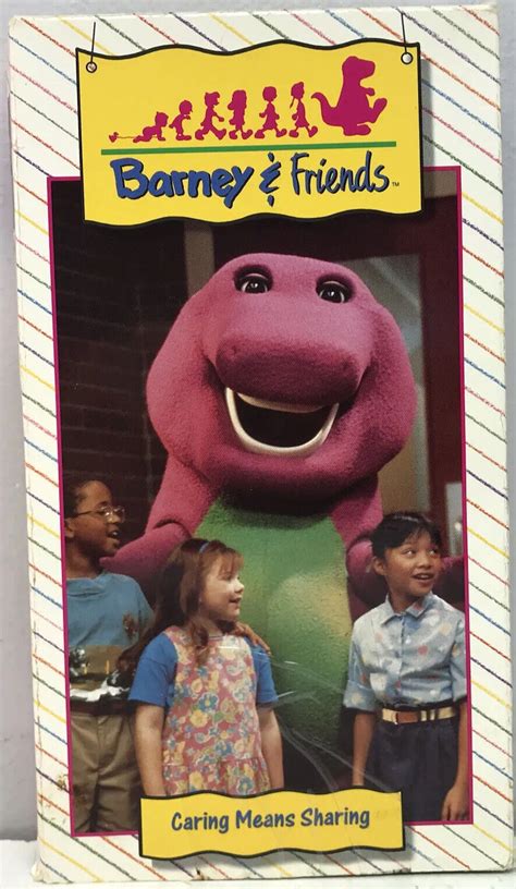 Barney & Friends Caring Means Sharing VHS | Grelly USA