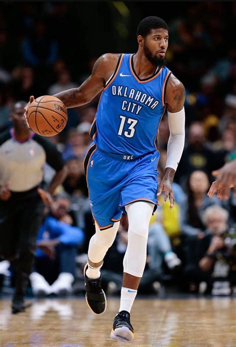 Paul George OKC Thunder Oklahoma City Thunder 2019 HD Phone Wallpaper