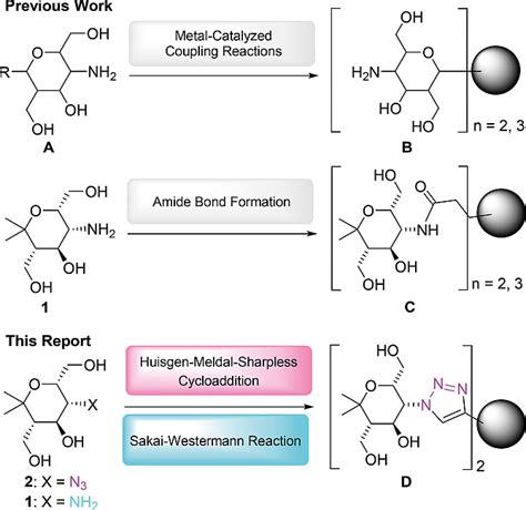 Divalent TriazoleLinked Carbohydrate Mimetics Synthesis By Click